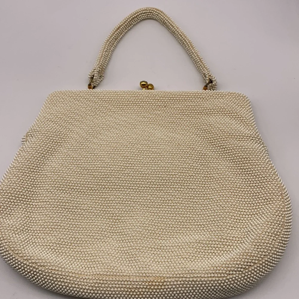 Lumured Petite Bead Vintage Handbag